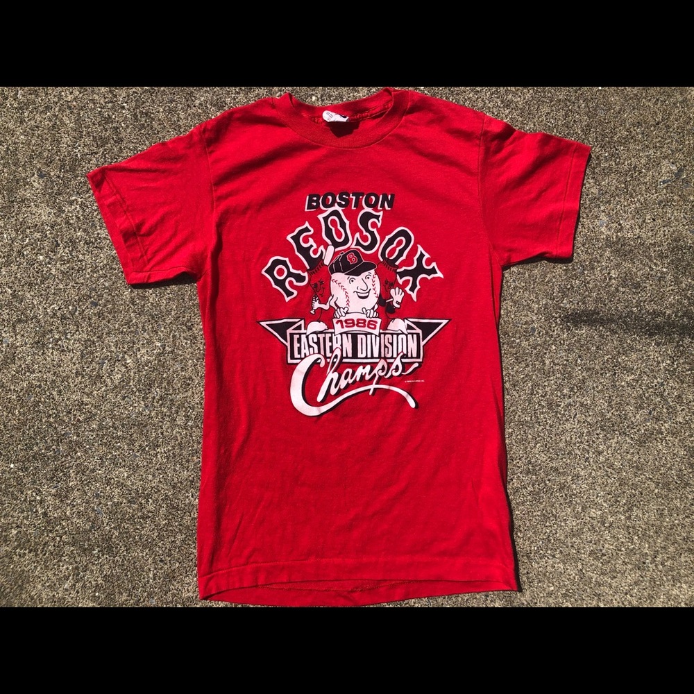 Boston Red Sox 1986 Eastern Division Champs Shirt